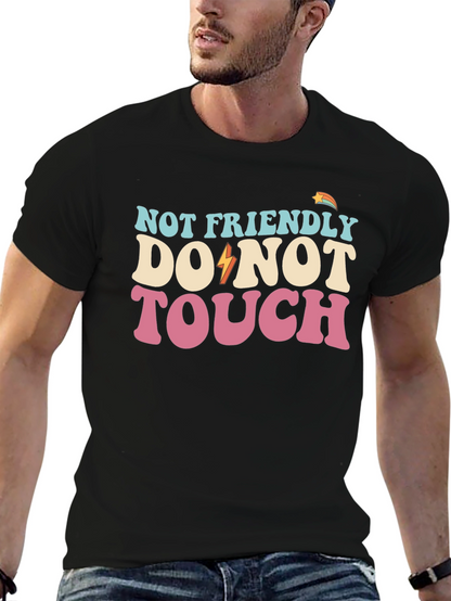 Camiseta No Amigable con Diseño Retro