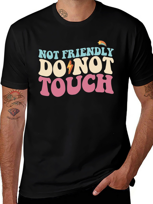 Camiseta No Amigable con Diseño Retro