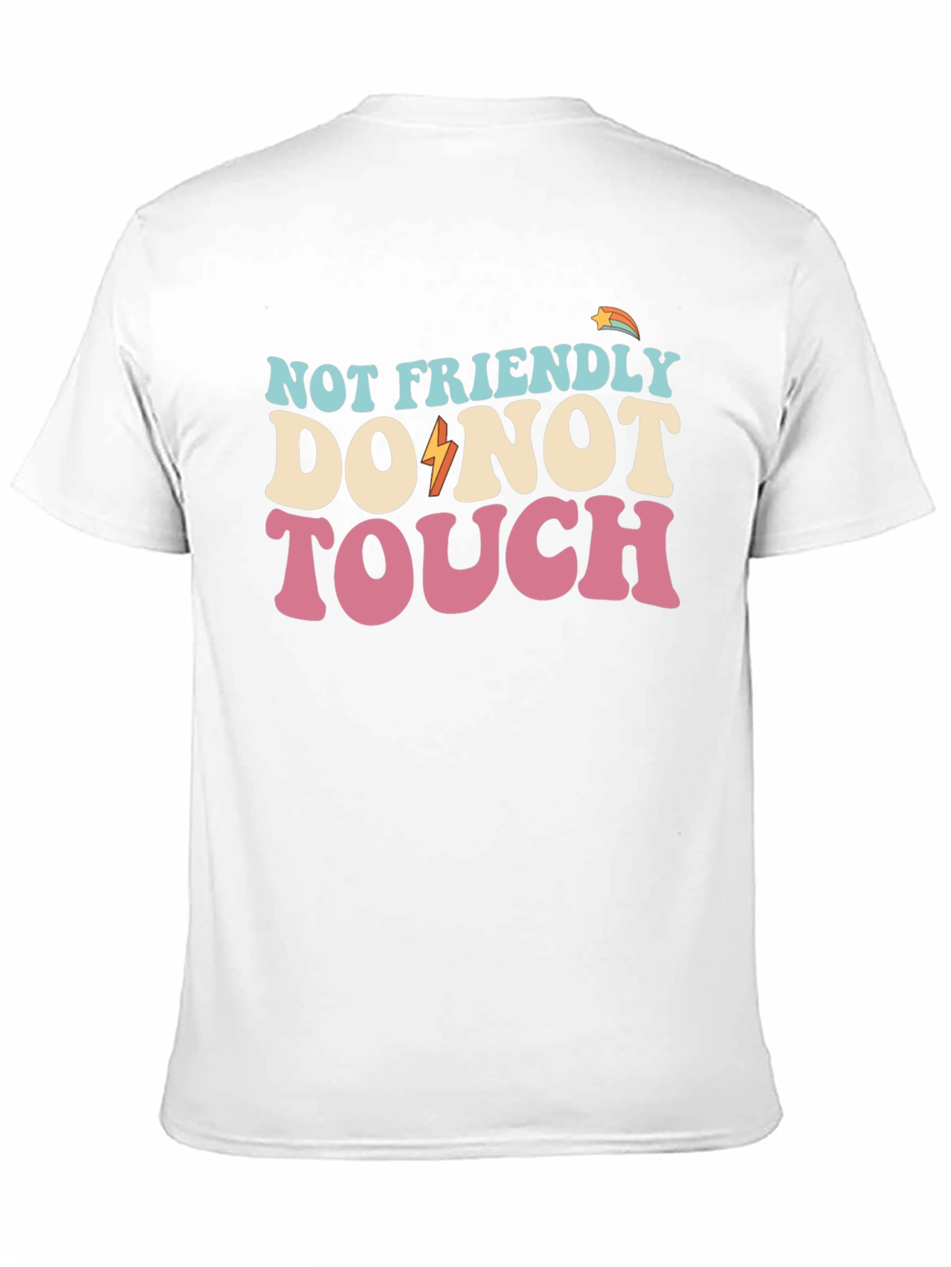Camiseta No Amigable con Diseño Retro