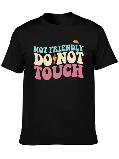 Camiseta No Amigable con Diseño Retro