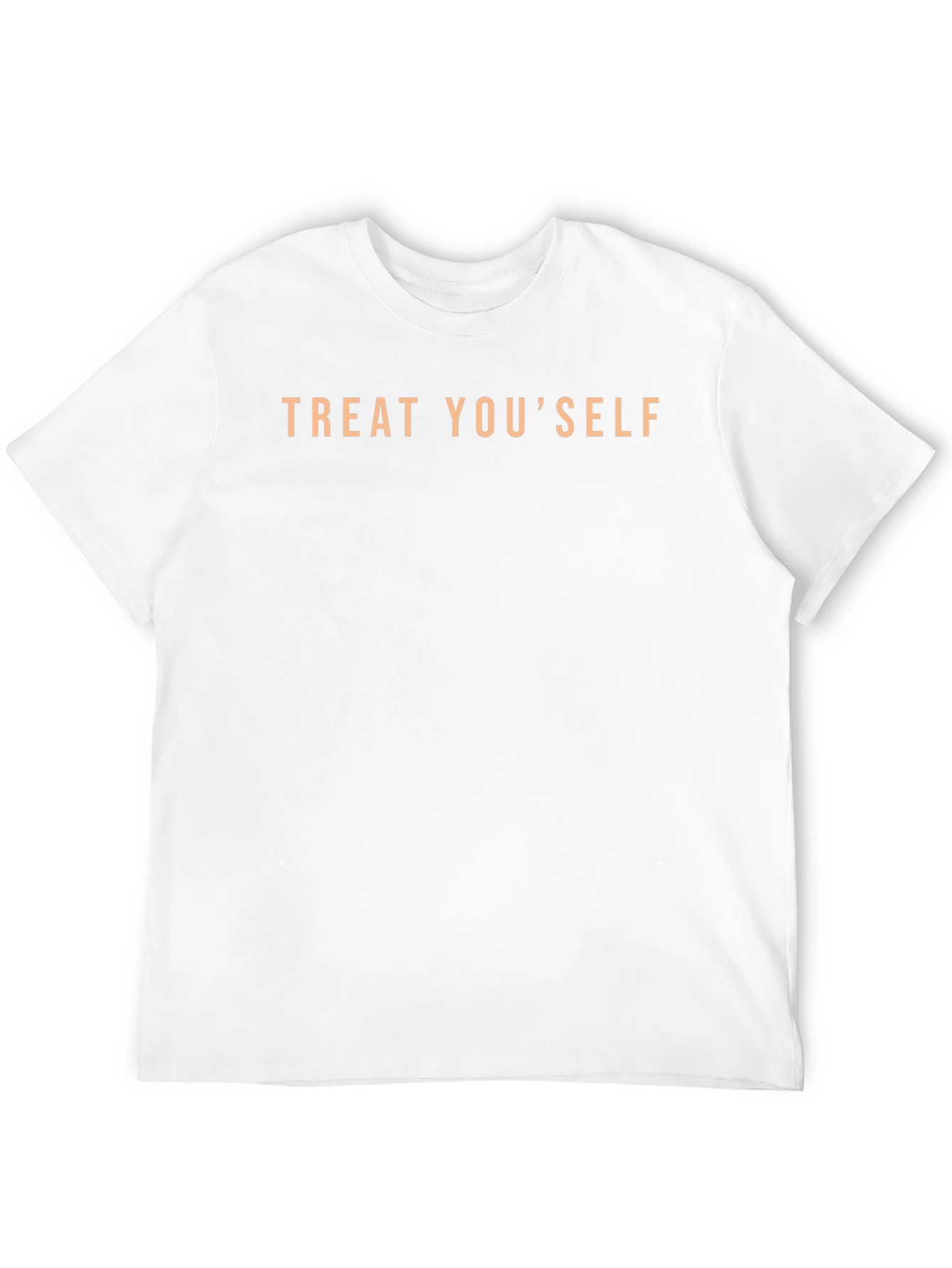 Camiseta Negra Treat YouSelf Casual y Cómoda