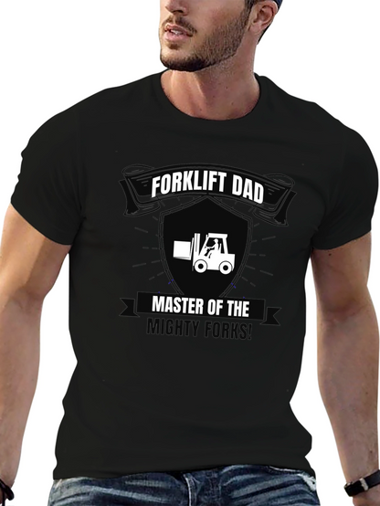 Camiseta Forklift Dad - Maestro de las Carretillas