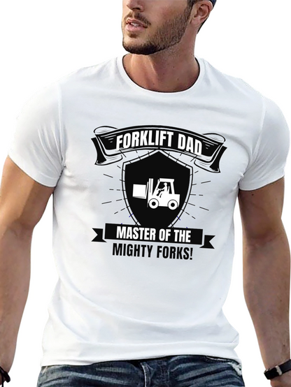 Camiseta Forklift Dad - Maestro de las Carretillas
