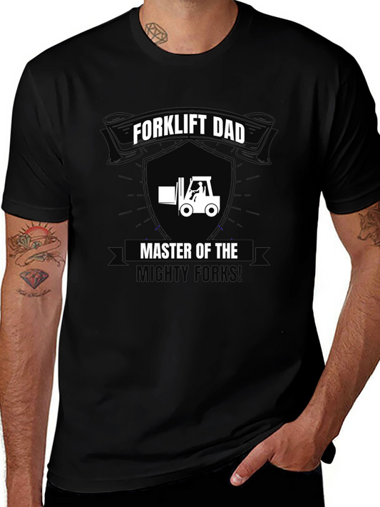 Camiseta Forklift Dad - Maestro de las Carretillas