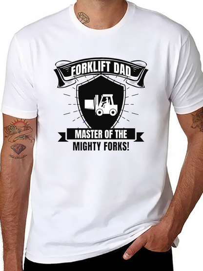 Camiseta Forklift Dad - Maestro de las Carretillas