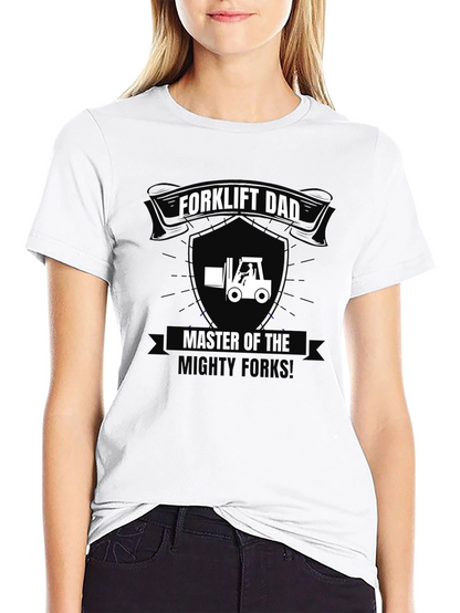 Camiseta Forklift Dad - Maestro de las Carretillas