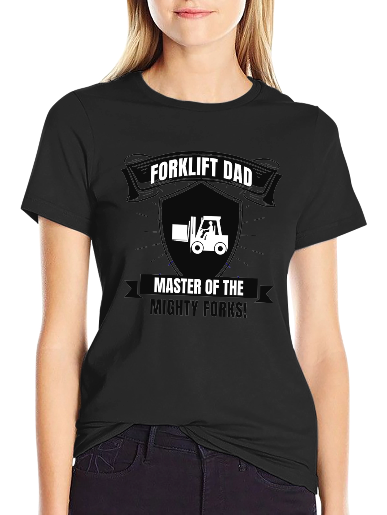 Camiseta Forklift Dad - Maestro de las Carretillas