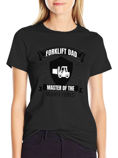 Camiseta Forklift Dad - Maestro de las Carretillas