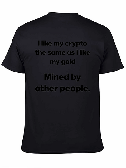 Camiseta Crypto/Oro Minada por Otros