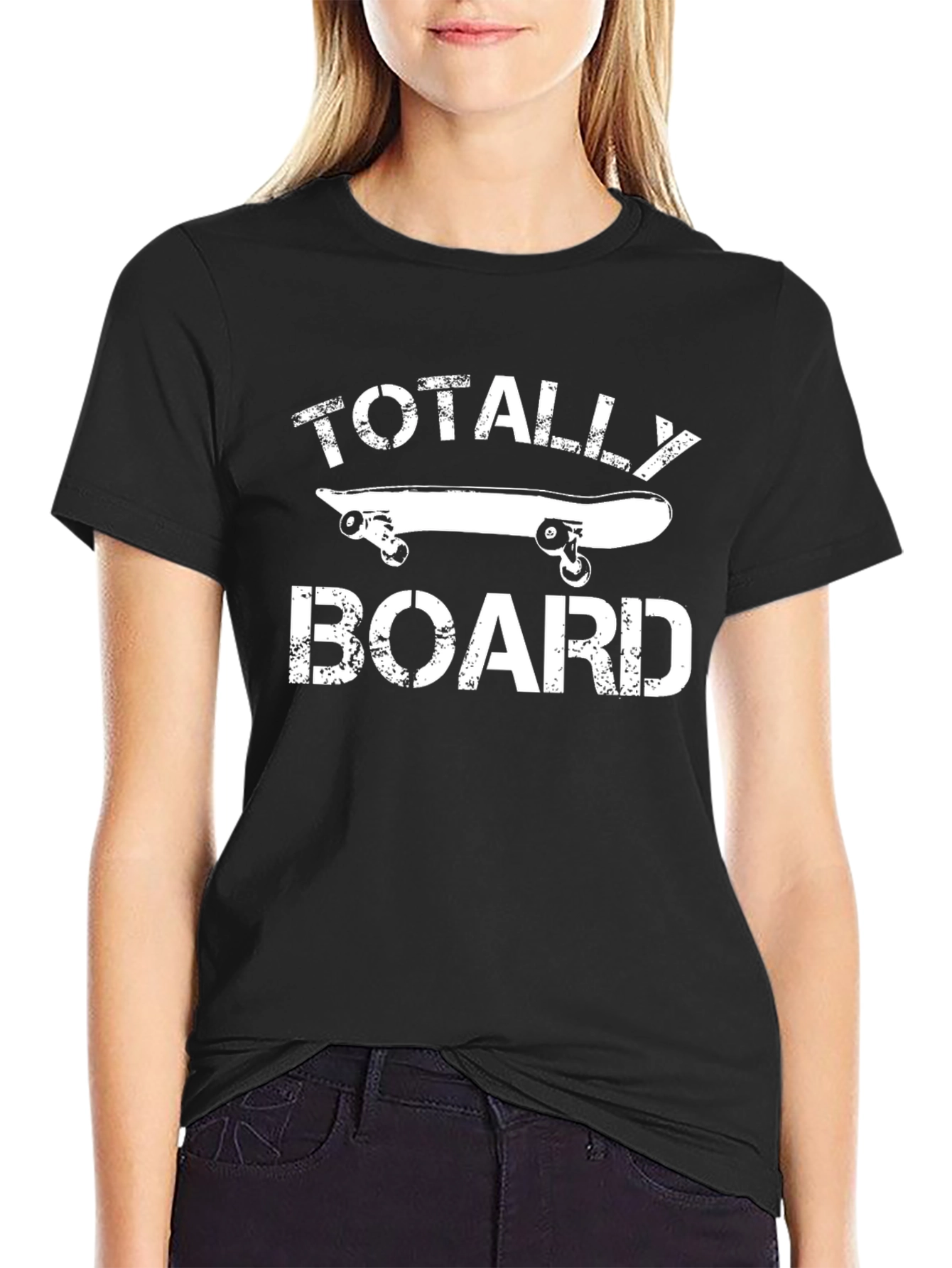 Camiseta Negra Totally Board Skate