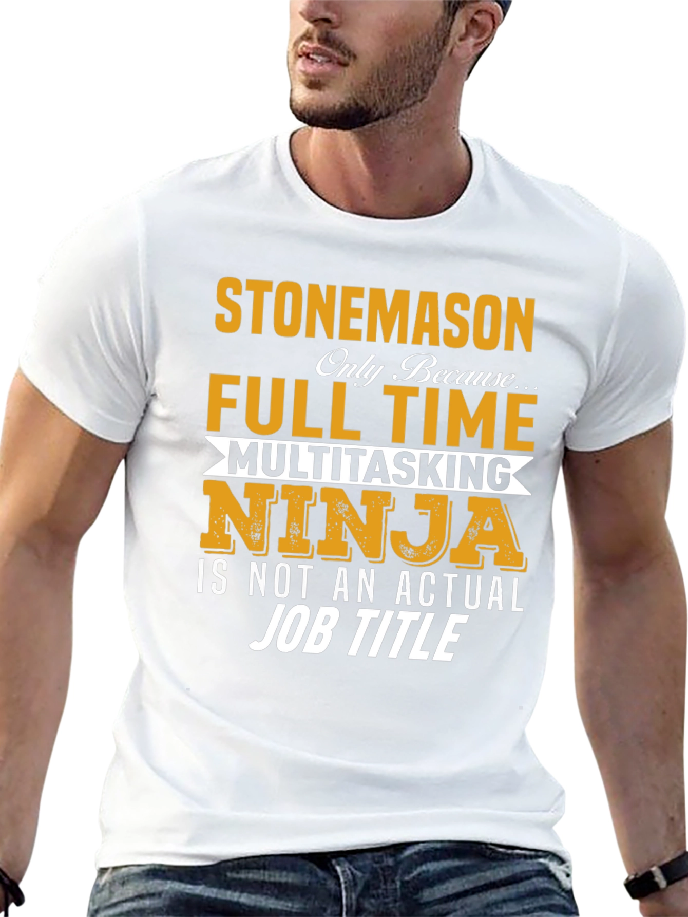 Camiseta Stonemason Full Time Multitasking Ninja