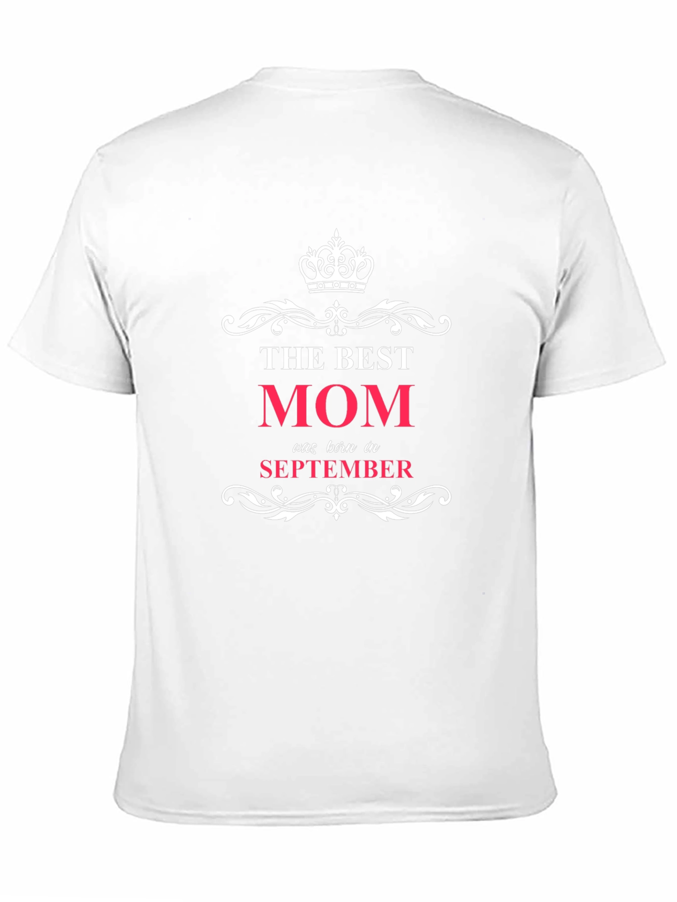 Camiseta La Mejor Mamá Nacida en Septiembre