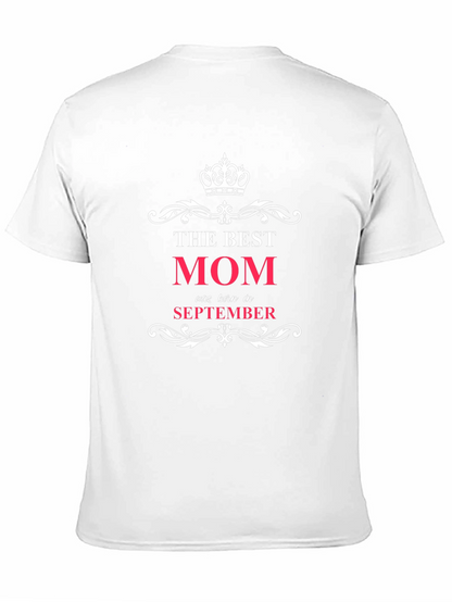 Camiseta La Mejor Mamá Nacida en Septiembre