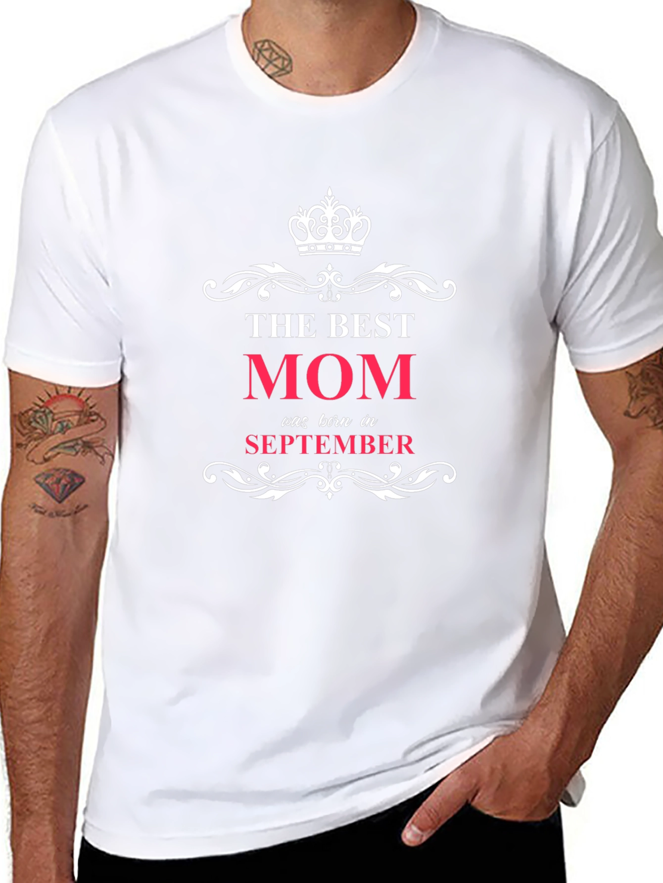 Camiseta La Mejor Mamá Nacida en Septiembre