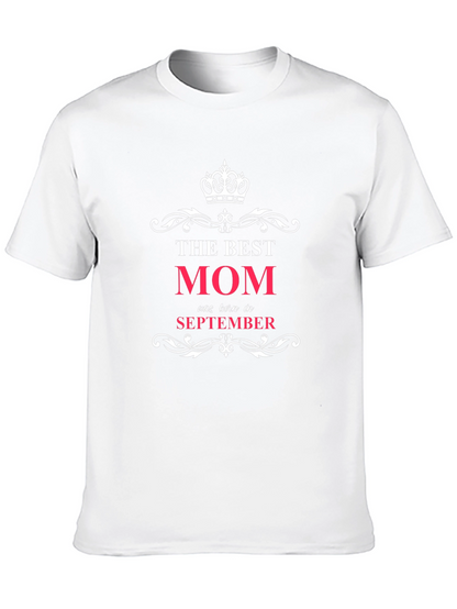 Camiseta La Mejor Mamá Nacida en Septiembre