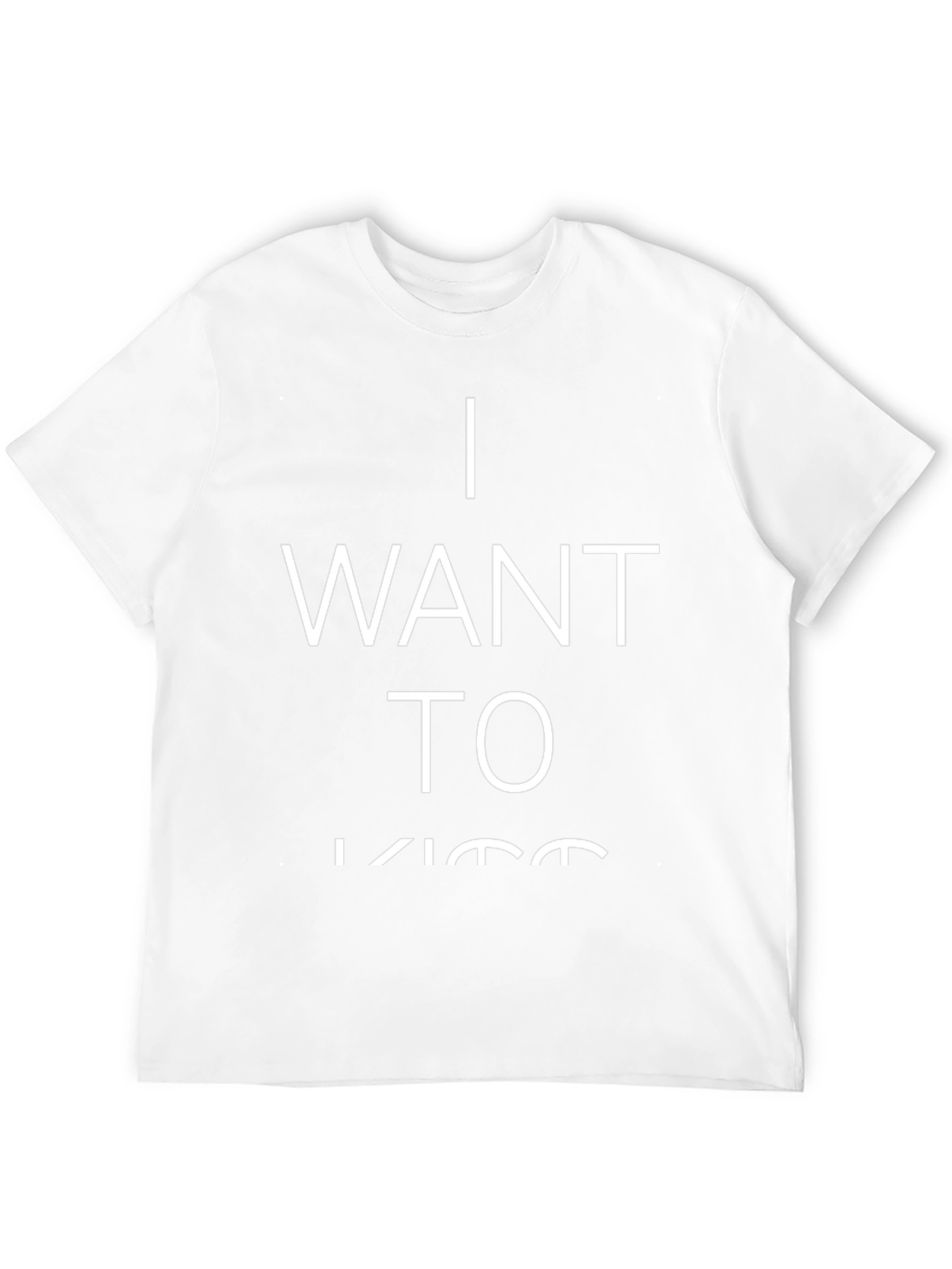 Camiseta Negra: Quiero Besar
