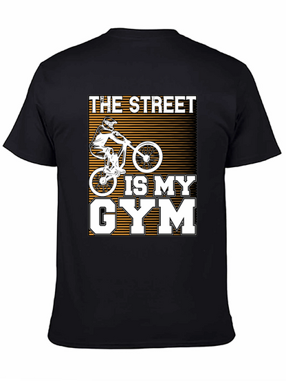 Camiseta The Street Is My Gym Negra