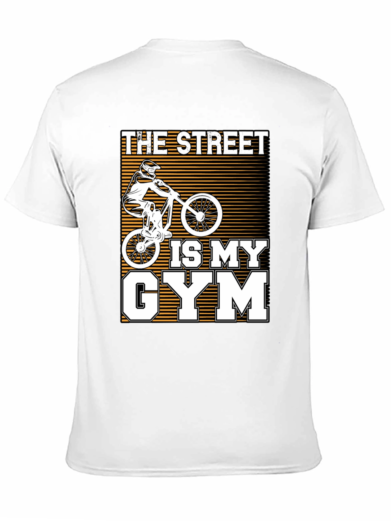 Camiseta The Street Is My Gym Negra