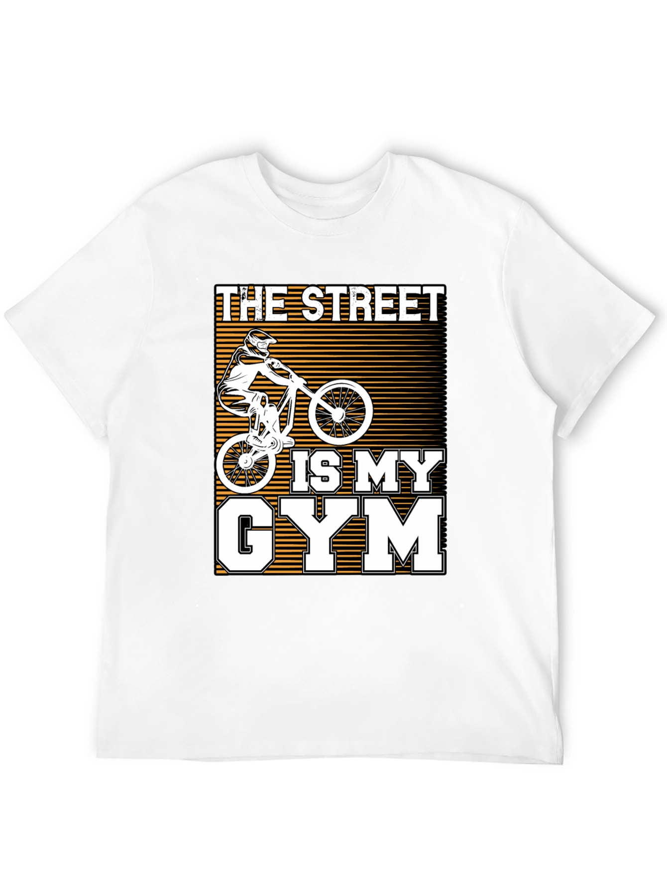 Camiseta The Street Is My Gym Negra