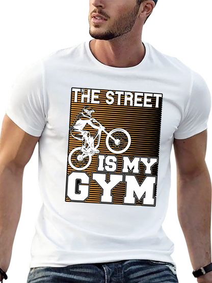 Camiseta The Street Is My Gym Negra