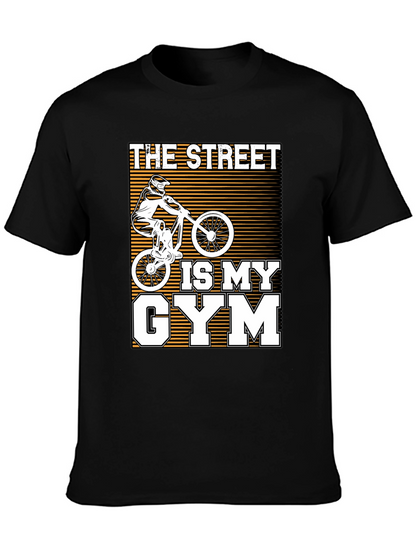 Camiseta The Street Is My Gym Negra