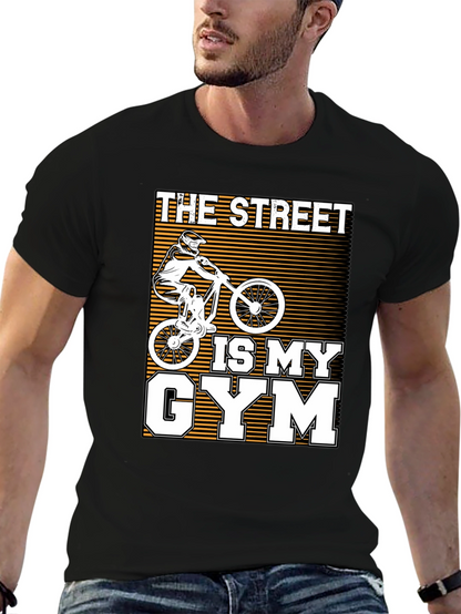 Camiseta The Street Is My Gym Negra