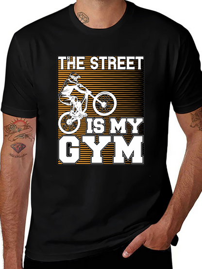 Camiseta The Street Is My Gym Negra