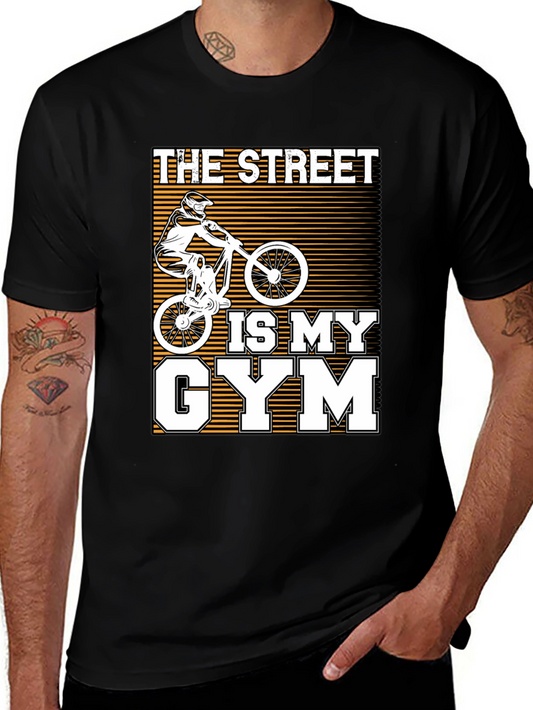 Camiseta The Street Is My Gym Negra