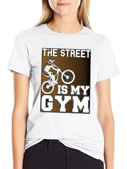 Camiseta The Street Is My Gym Negra