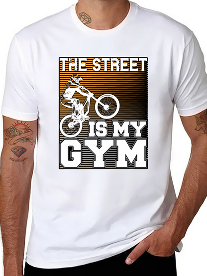 Camiseta The Street Is My Gym Negra
