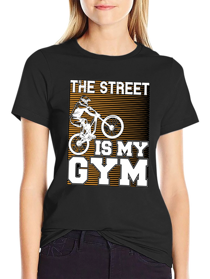 Camiseta The Street Is My Gym Negra