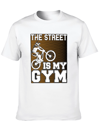 Camiseta The Street Is My Gym Negra