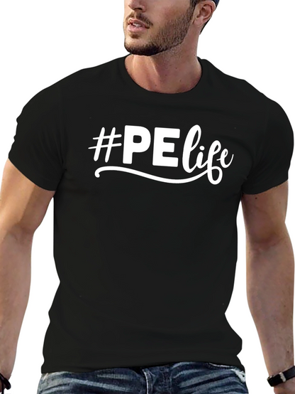 Camiseta Negra #PElife - Estilo y Comodidad