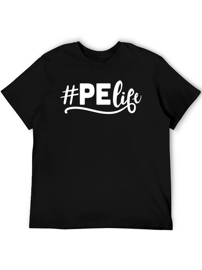Camiseta Negra #PElife - Estilo y Comodidad