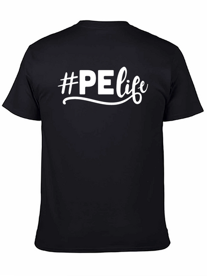 Camiseta Negra #PElife - Estilo y Comodidad