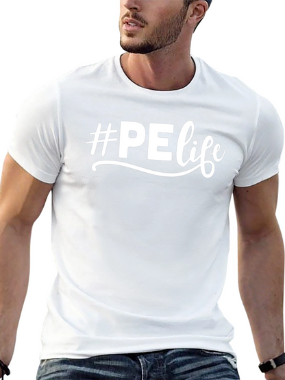 Camiseta Negra #PElife - Estilo y Comodidad