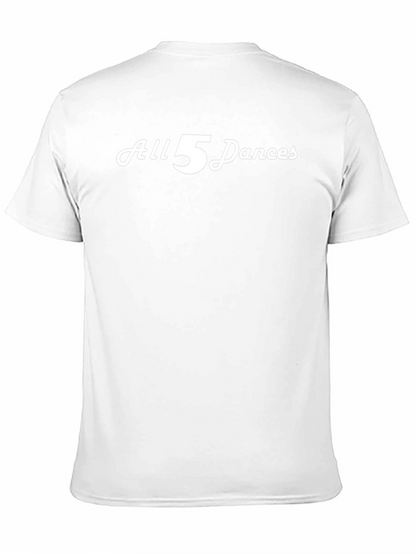 Camiseta Negra All 5 Dances para Hombre