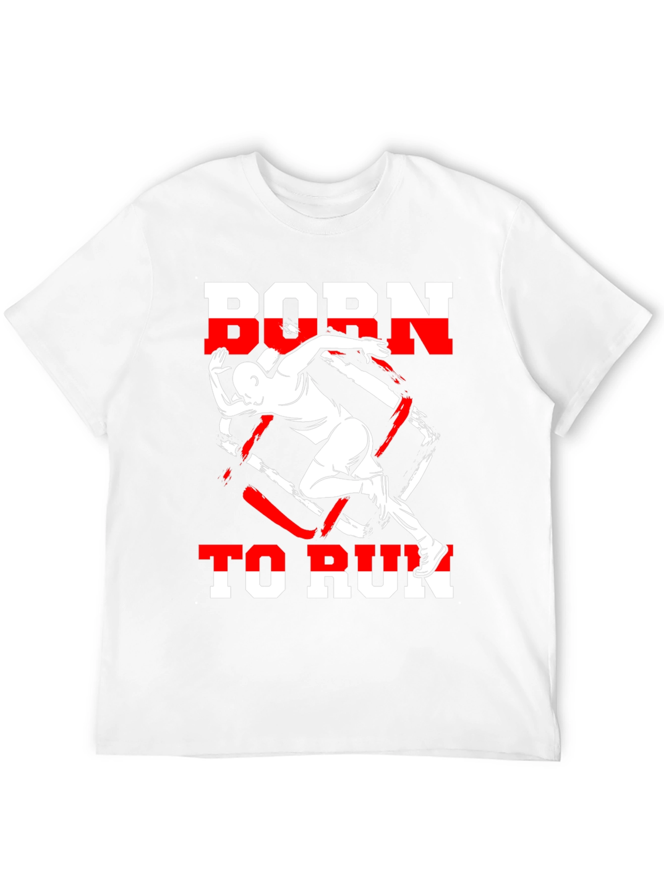 Camiseta Negra Born to Run Deportiva