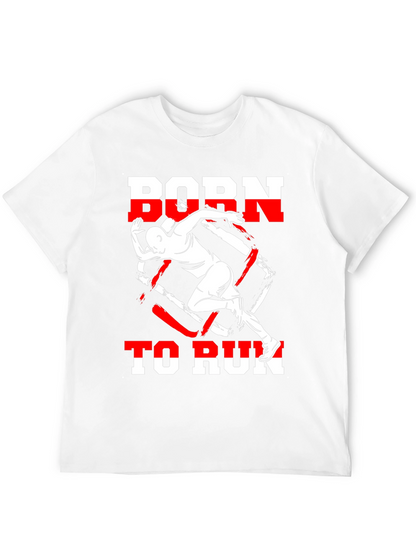 Camiseta Negra Born to Run Deportiva