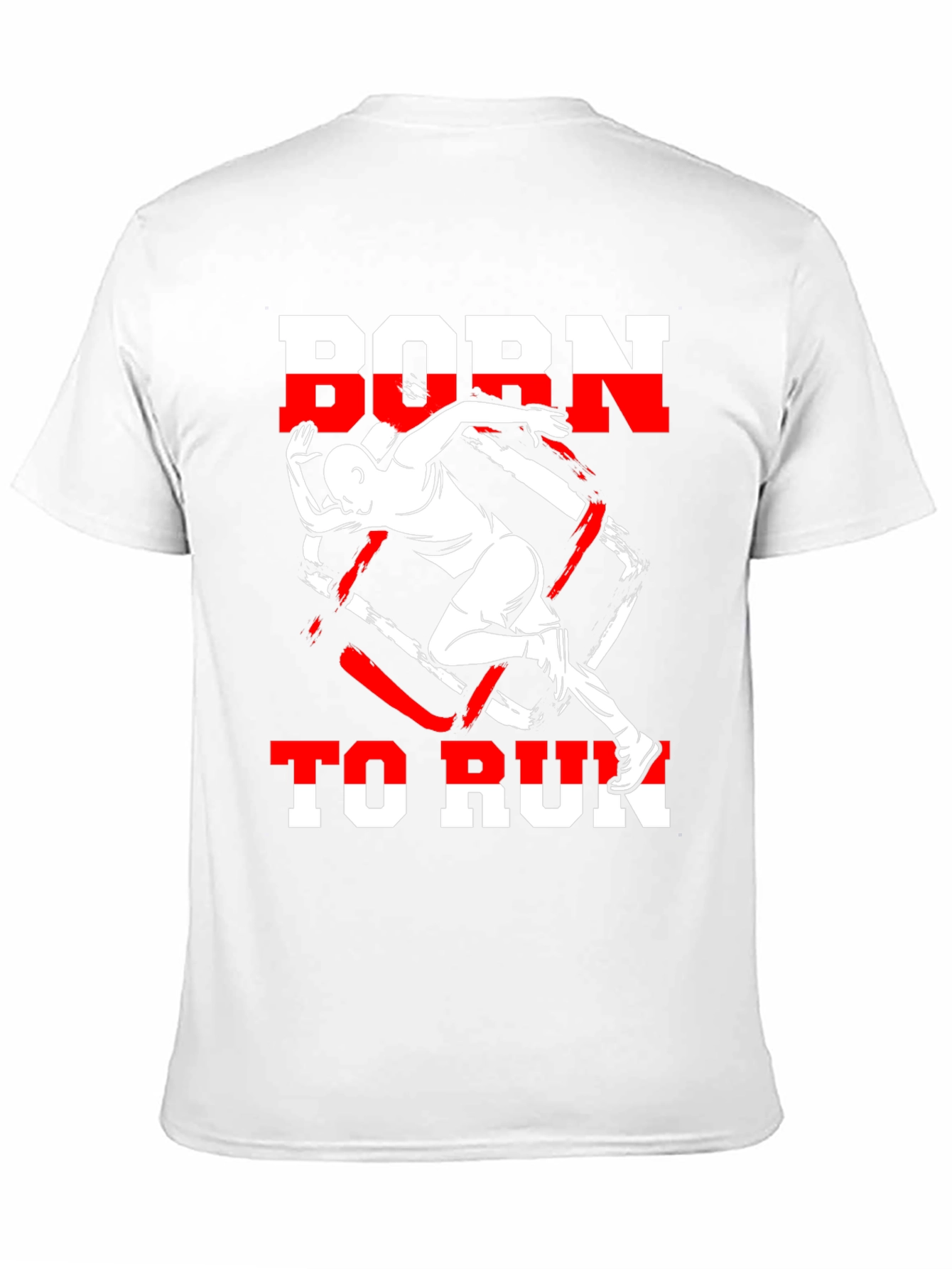 Camiseta Negra Born to Run Deportiva
