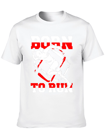 Camiseta Negra Born to Run Deportiva