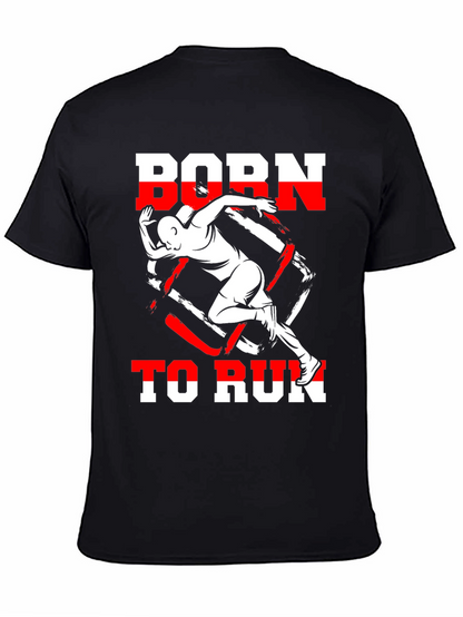 Camiseta Negra Born to Run Deportiva