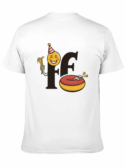 Camiseta Negra Divertida - Fiesta y Relajación