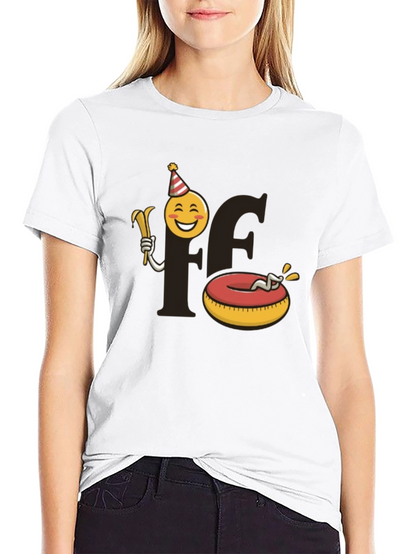 Camiseta Negra Divertida - Fiesta y Relajación