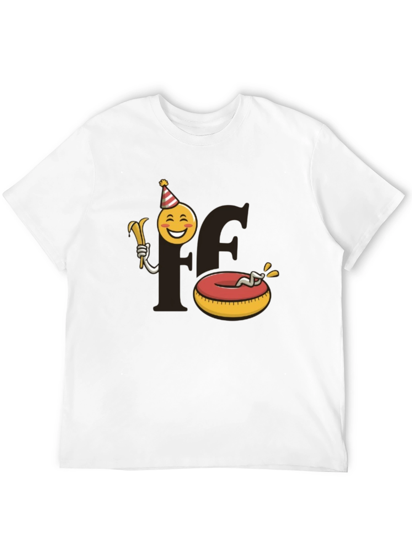 Camiseta Negra Divertida - Fiesta y Relajación
