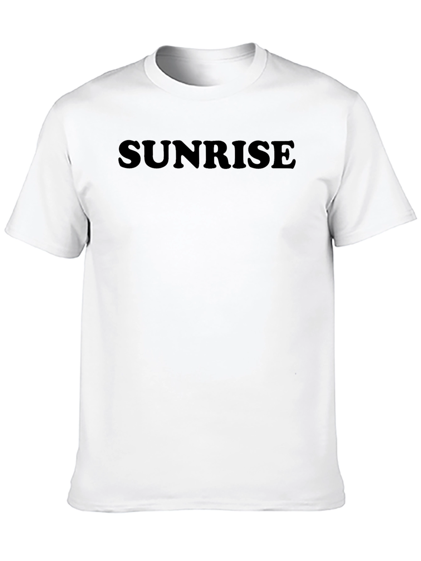 Camiseta Negra Sunrise Casual