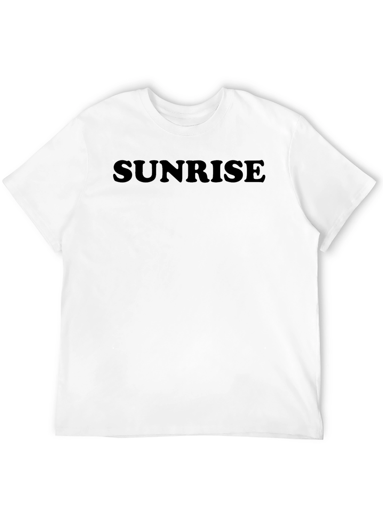 Camiseta Negra Sunrise Casual