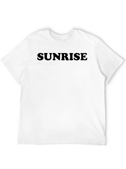 Camiseta Negra Sunrise Casual