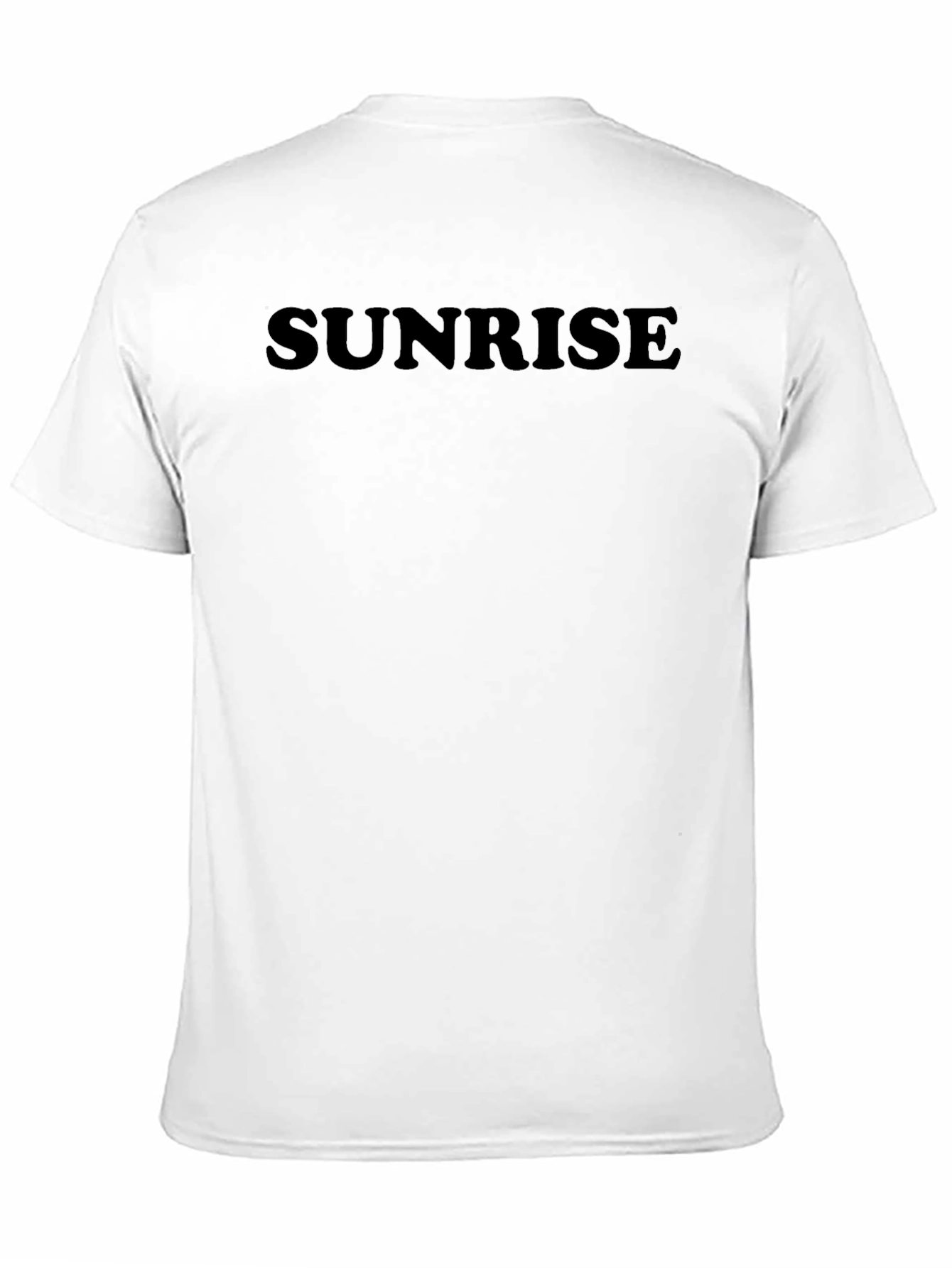 Camiseta Negra Sunrise Casual