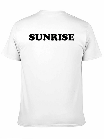 Camiseta Negra Sunrise Casual